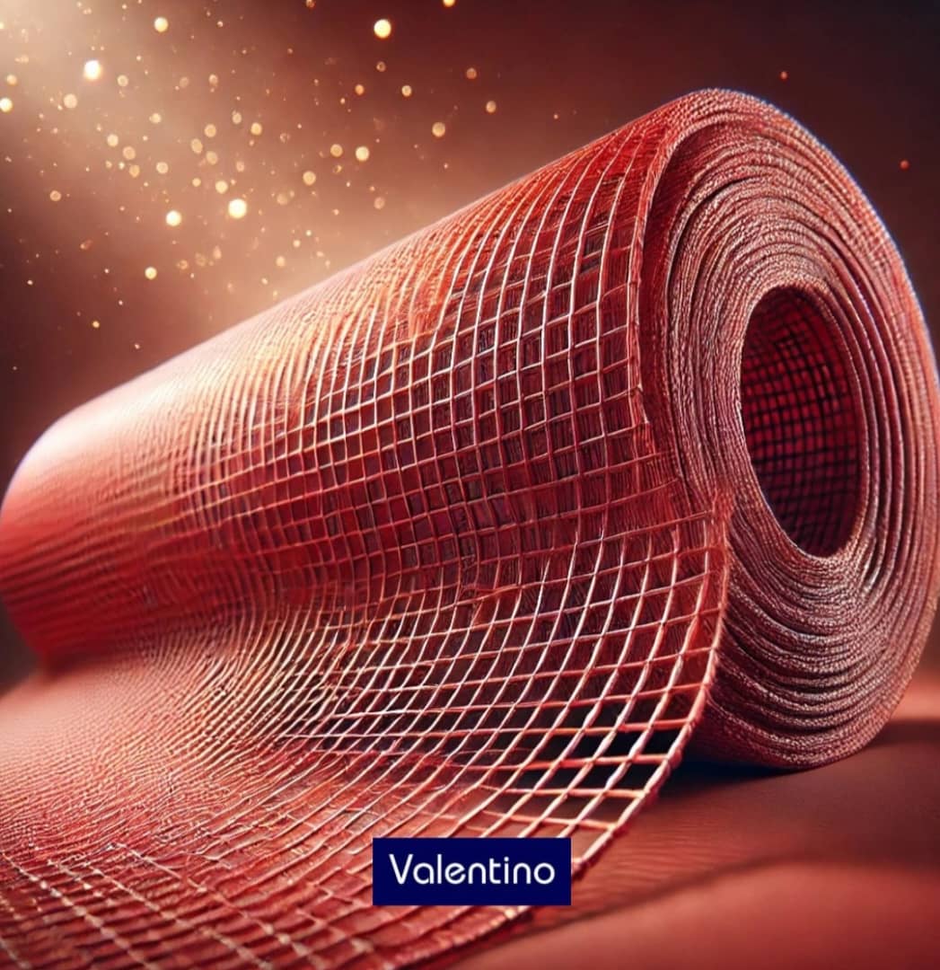 wall mesh/ valentino